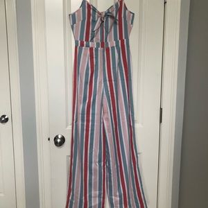 Striped Jumpsuit